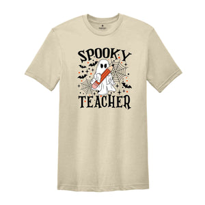 Spooky Teacher T-Shirt, Teacher Halloween Shirt, Teacher Gifts, Funny Teacher Ghost Shirt, Halloween Gifts