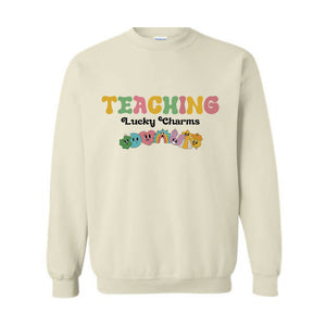 Teaching Lucky Charms Saint Patrick Sweatshirt, Teacher Appreciation Saint Patrick Hoodie, Irish St Patrick Charms Hoodie