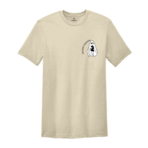 Spooky Season Shirt, Cute Ghost Shirt, Spooky Vibes Shirt, Funny Halloween Shirt, Ghost Shirt, Halloween Ghost Shirt