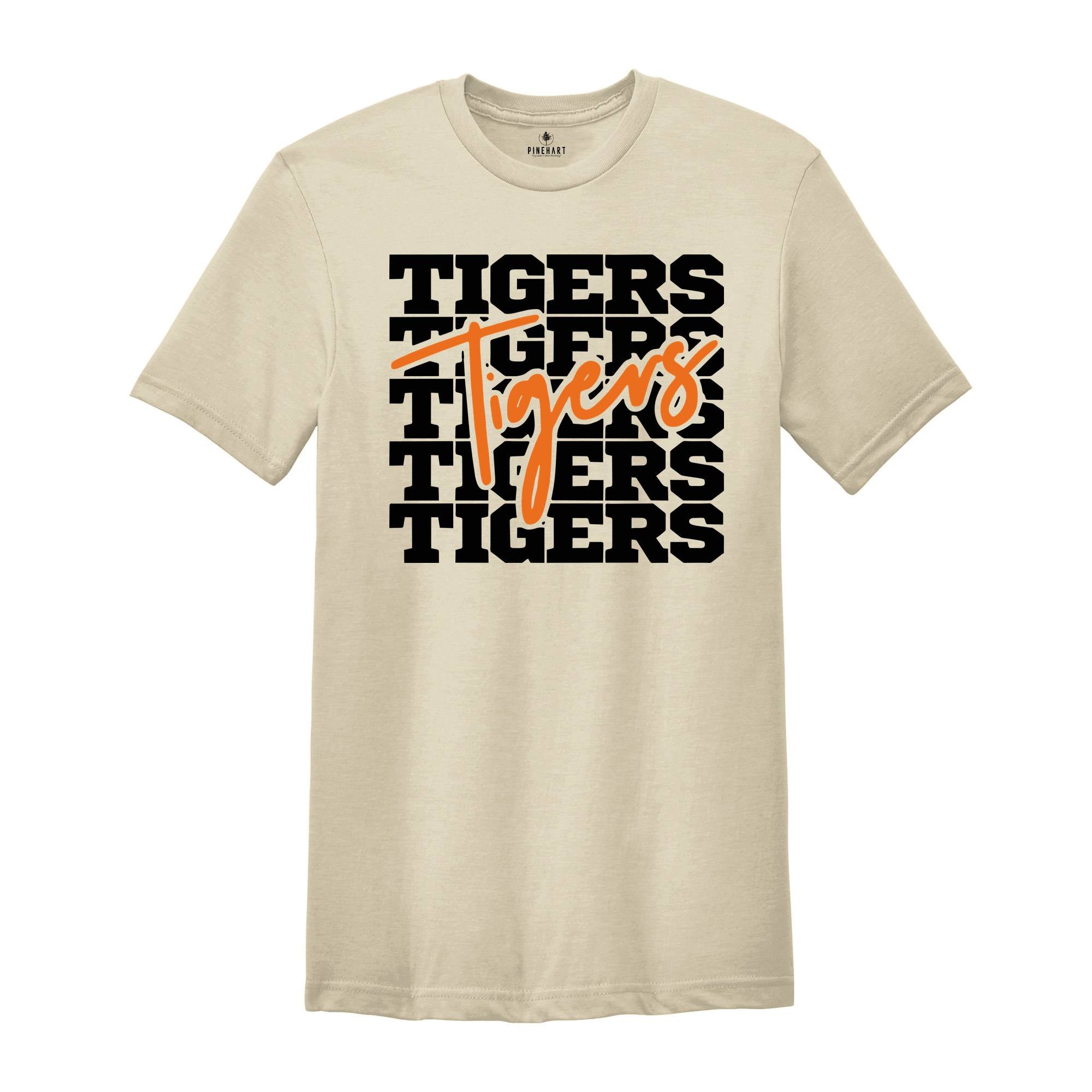 Tigers Shirt, Go Tigers, Game Day Shirt, Team Spirit Tee, Baseball Mom Sunday Football, Cute Football Shirt, Tiger Spirit Shirt, Tiger Mom