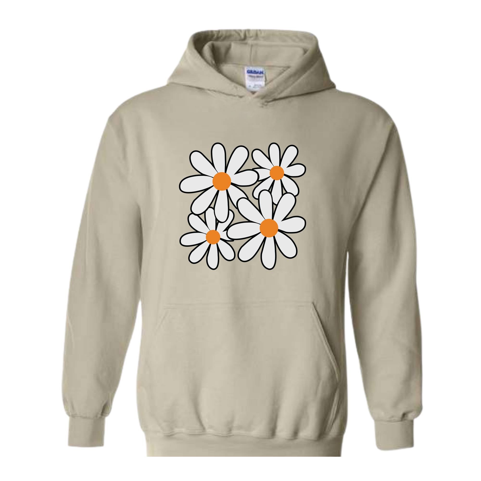 Boho Flowers Sweatshirt, Wildflower Sweatshirt, Floral Sweatshirt, Flower Lovers Sweatshirt, Boho Sweatshirt