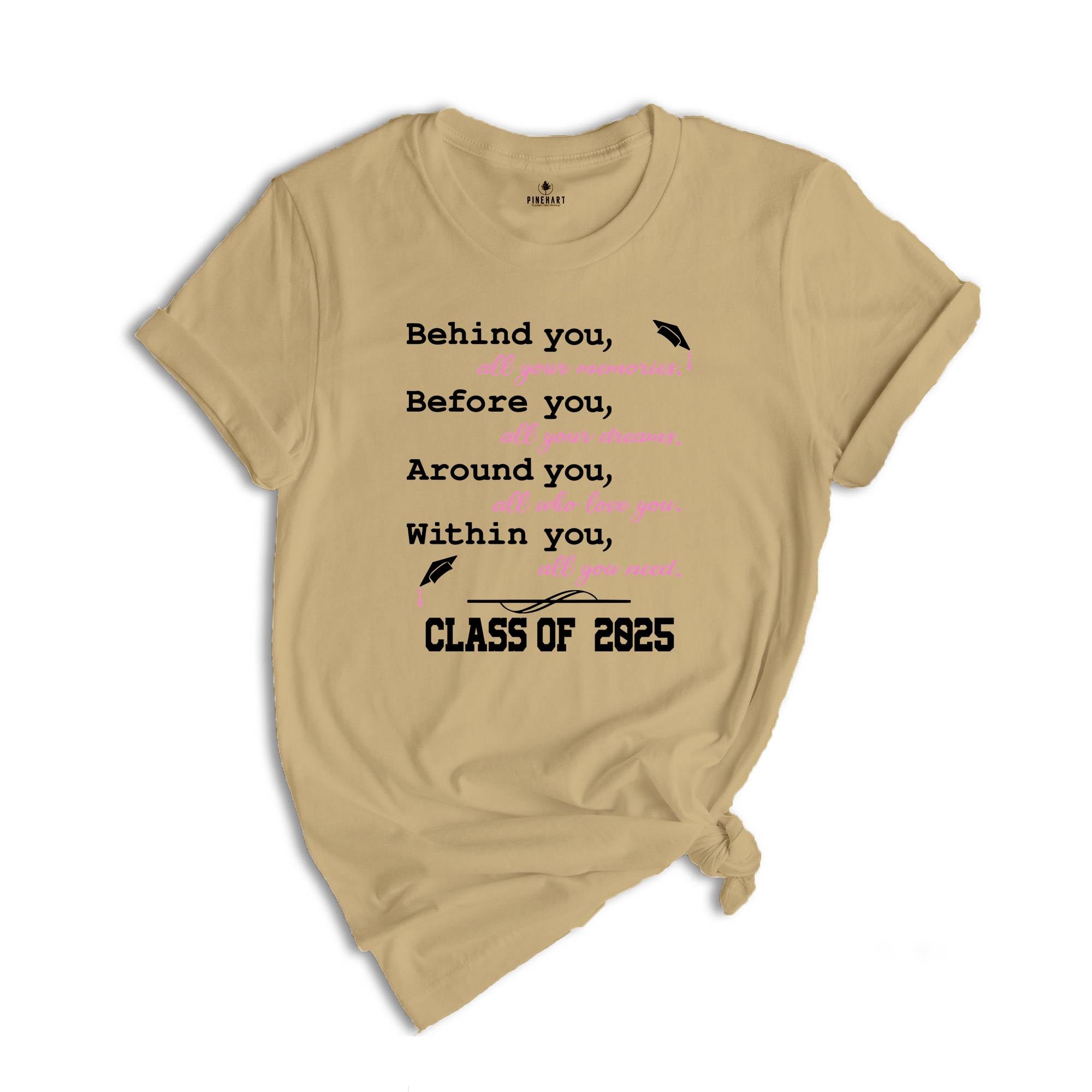 Graduation Saying Class of 2025, Senior 2025 Shirt, Class Of 2025 Shirt, Graduation T-Shirt, Graduation Party, Senior Squad