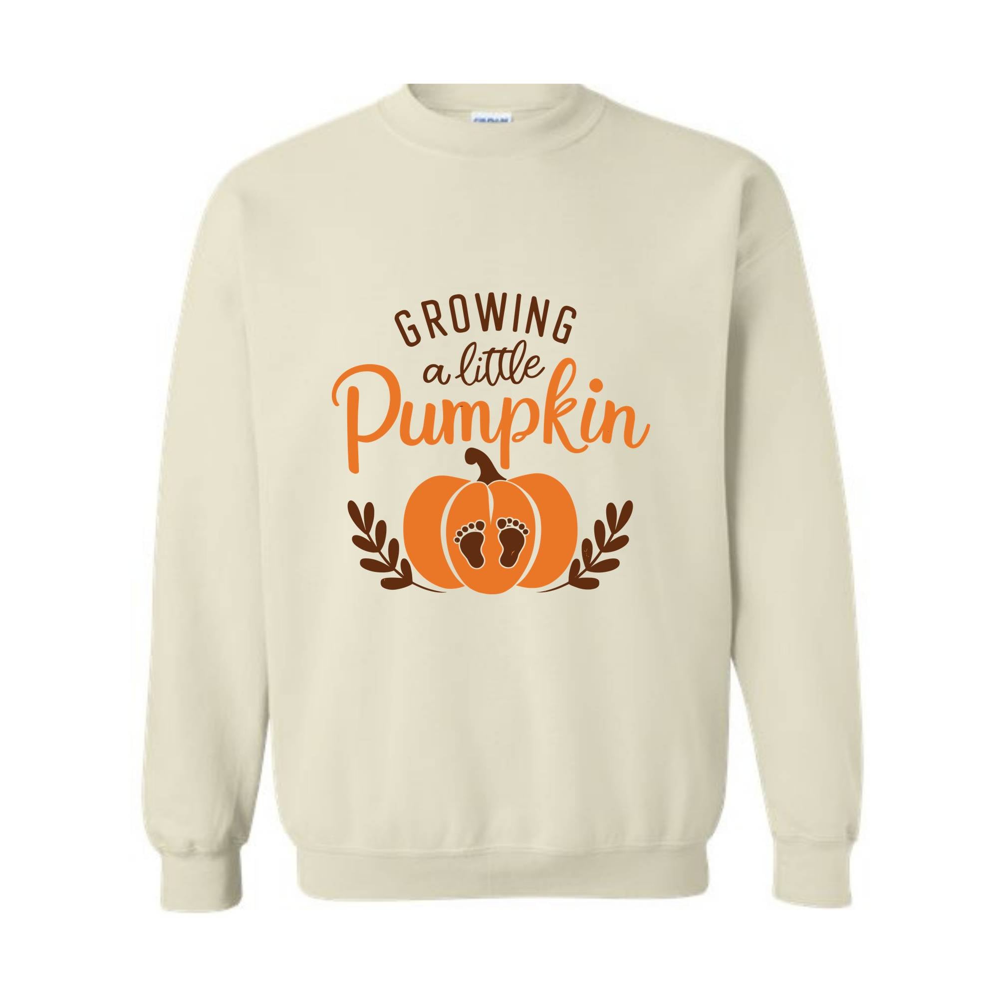 Growing A Little Pumpkin Fall Maternity Sweater, Pregnancy Thanksgiving Sweatshirt ,Fall Pregnancy Announcement Gift ,Pregnancy Reveal