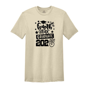 Fourth Grade Graduate 2024 Shirt, Elementary School Tees, Kids School Shirt, Elementary Graduation Gift, Last Day Of School Tee