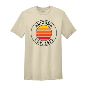 Arizona Est. 1912 Shirt, Arizona State Shirt, Arizona Adventure Shirt, Arizona Camping Shirt, Arizona Lover Shirt, Arizona Travel Shirt