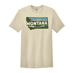 Retro State Of Montana Shirt, State Of Montana Shirt, State Shirt, Montana Shirt, Montana Lover Shirt, Family Trip Shirt, Travel Shirt