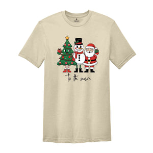 Tis The Season Shirt, Christmas Shirt, Cute Christmas Shirt, Trendy Holiday Tee, Believe Shirt, Santa Shirt, Santa Gifts