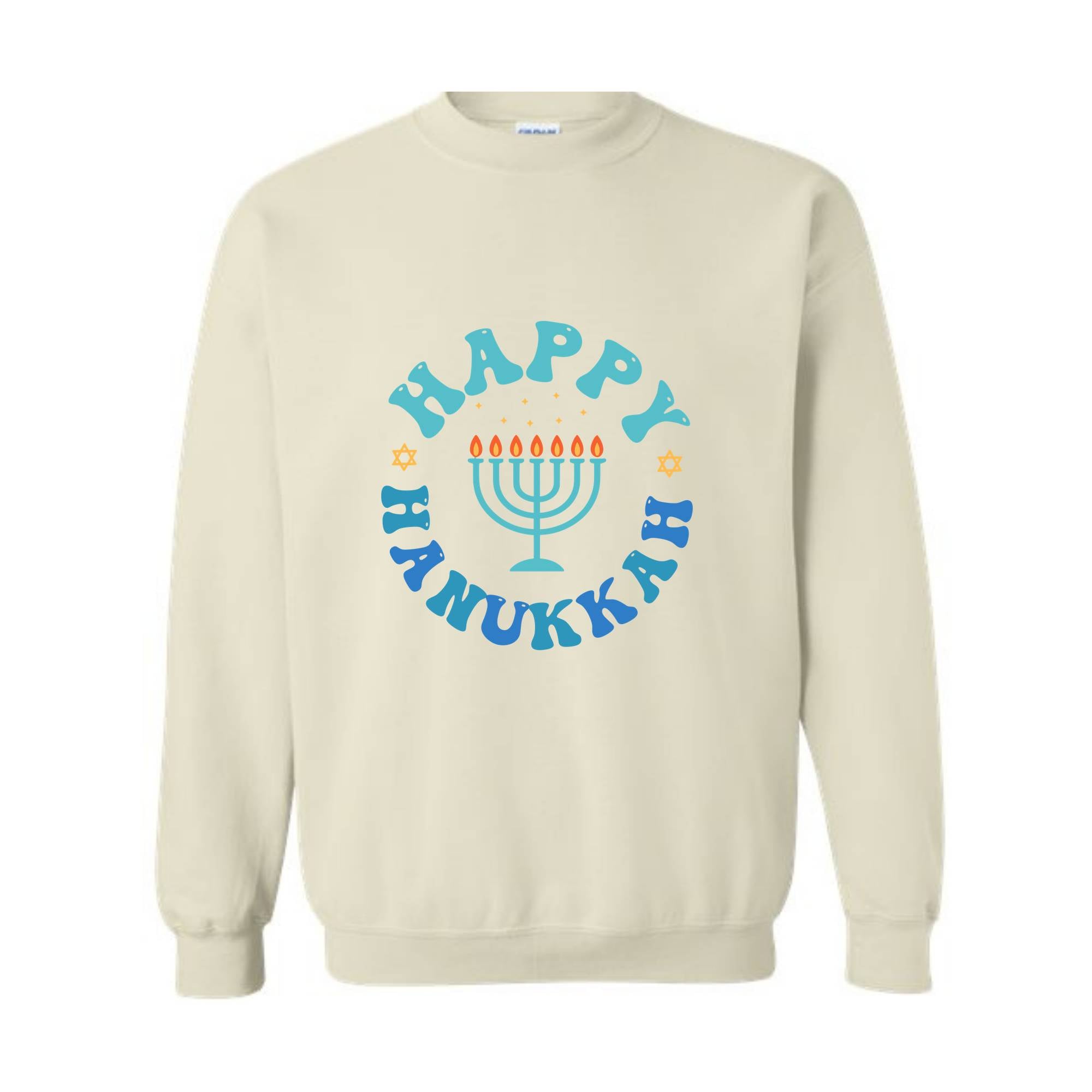 Happy Hanukkah Sweatshirt, Hanukkah Dinner , Funny Jewish Family