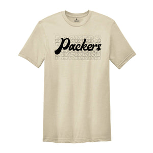 Team Mascot Shirt, Packers Team Shirt, Packers Team Spirit Shirt, Packers Fan Shirt, Packers School Shirt, Packers School Spirit