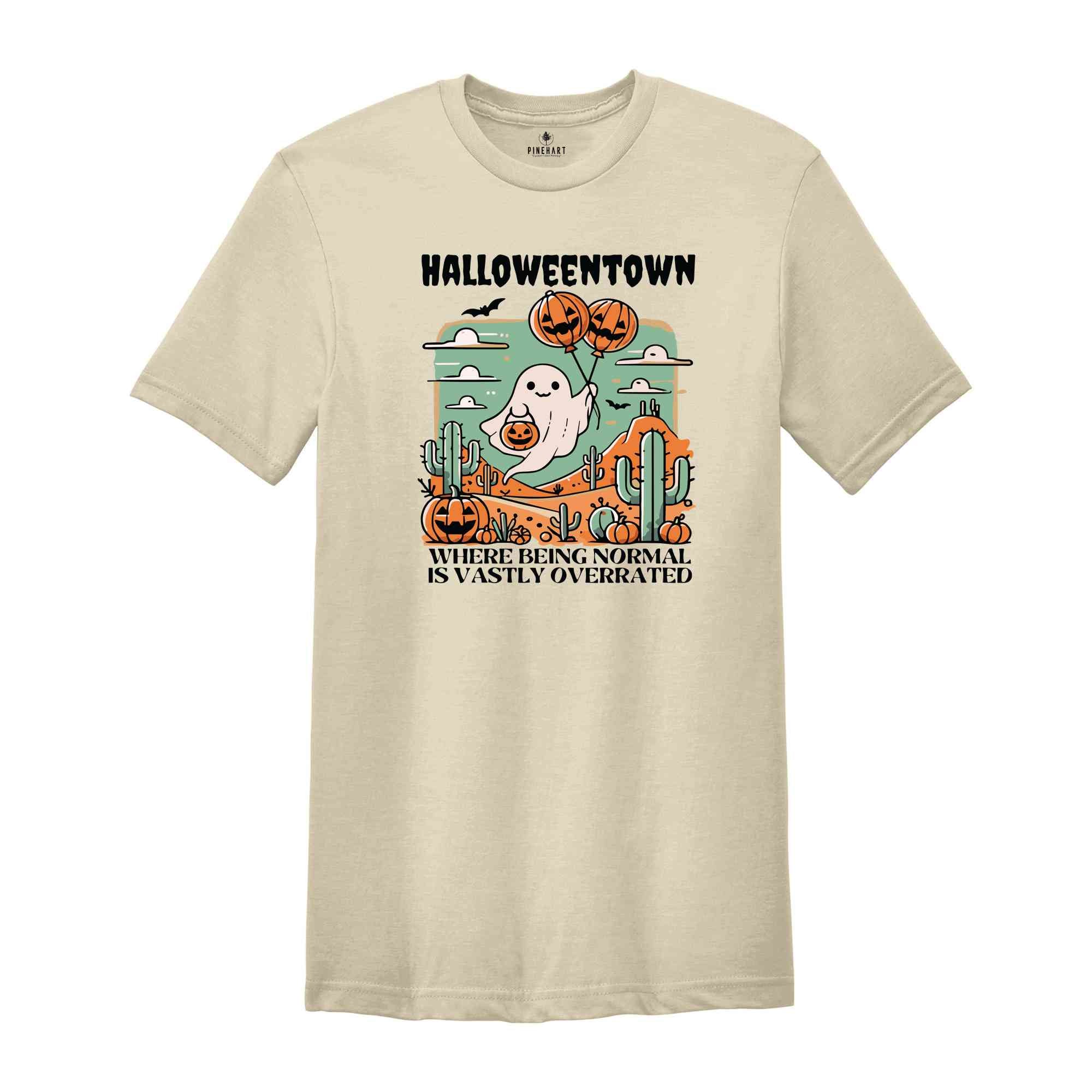 Halloweentown Shirt, Where Being Normal Is Vastly Overrated Shirt, Halloween 1998 Shirt, Halloween Shirt, Retro Halloween Shirt, Fall Shirt