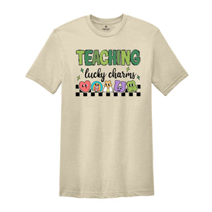 Teaching Lucky Charms Shirt, Lucky Teacher Shirt, Saint Patrick\'s Day Teacher Tee, Teachers Lucky Charms Patricks Day Gifts