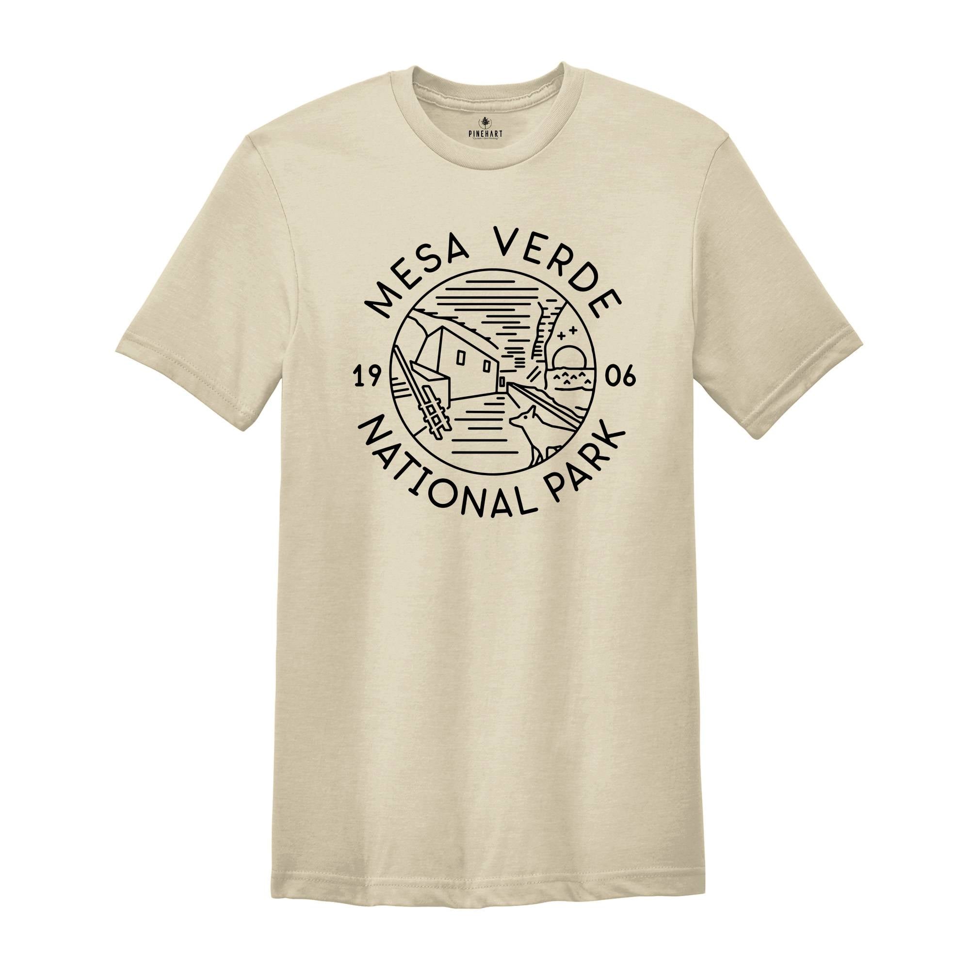 Mesa Verde National Park Shirt, Camping Shirt, Hiking Tee, Camper Gift, Mesa Verde T-Shirt, Mesa Verde Souvenir, Mesa Verde Colorado