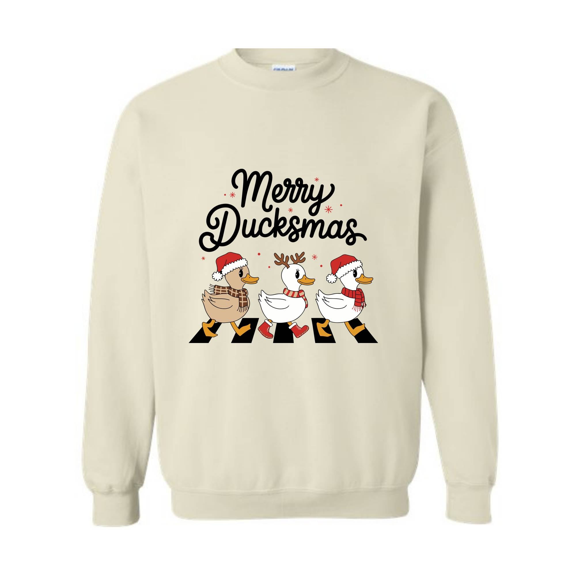 Merry Ducksmas Sweatshirt, Ducks Christmas Sweatshirt, Funny Ducks Christmas Hoodie, Duck Lover Hoodie, Holiday Hoodie, Mom Gift