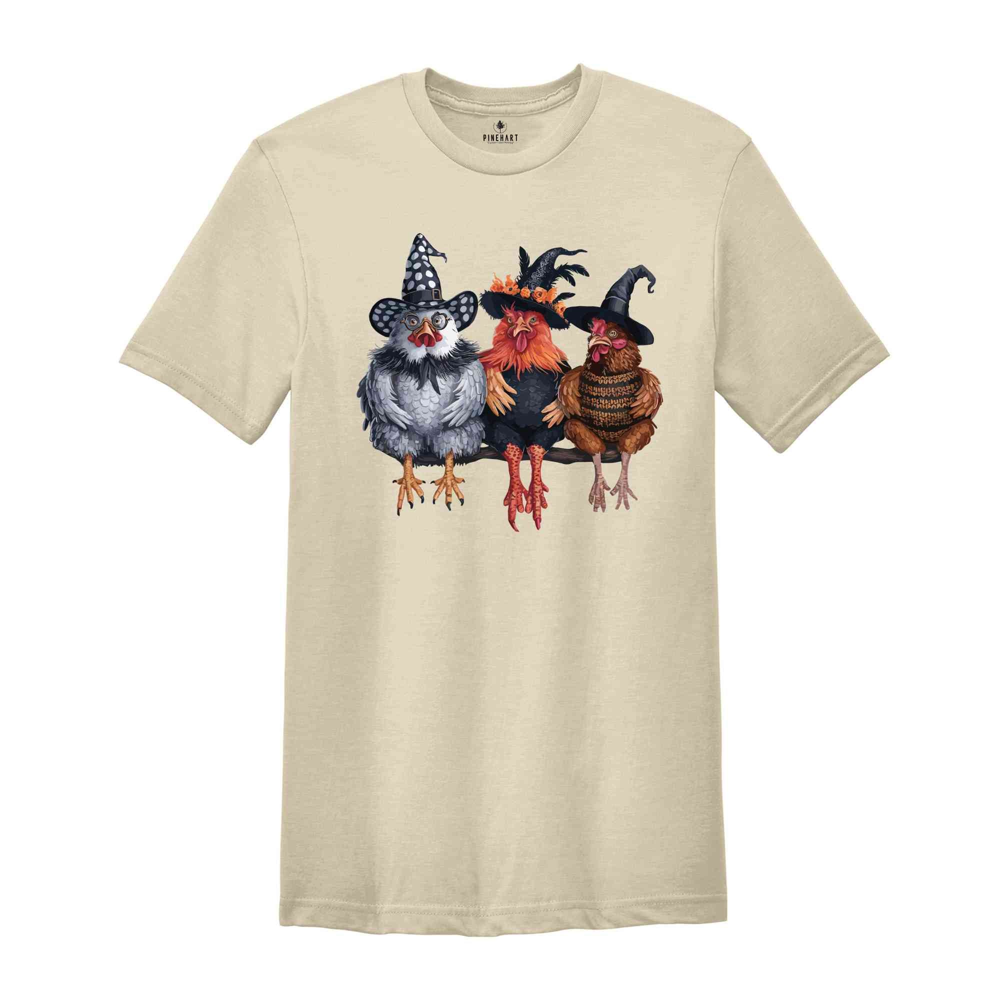 Halloween Chickens Shirt, Spooky Chicken Halloween Gifts, Western Halloween Shirt, Chicken Lover Gift, Chicken Lover Shirt