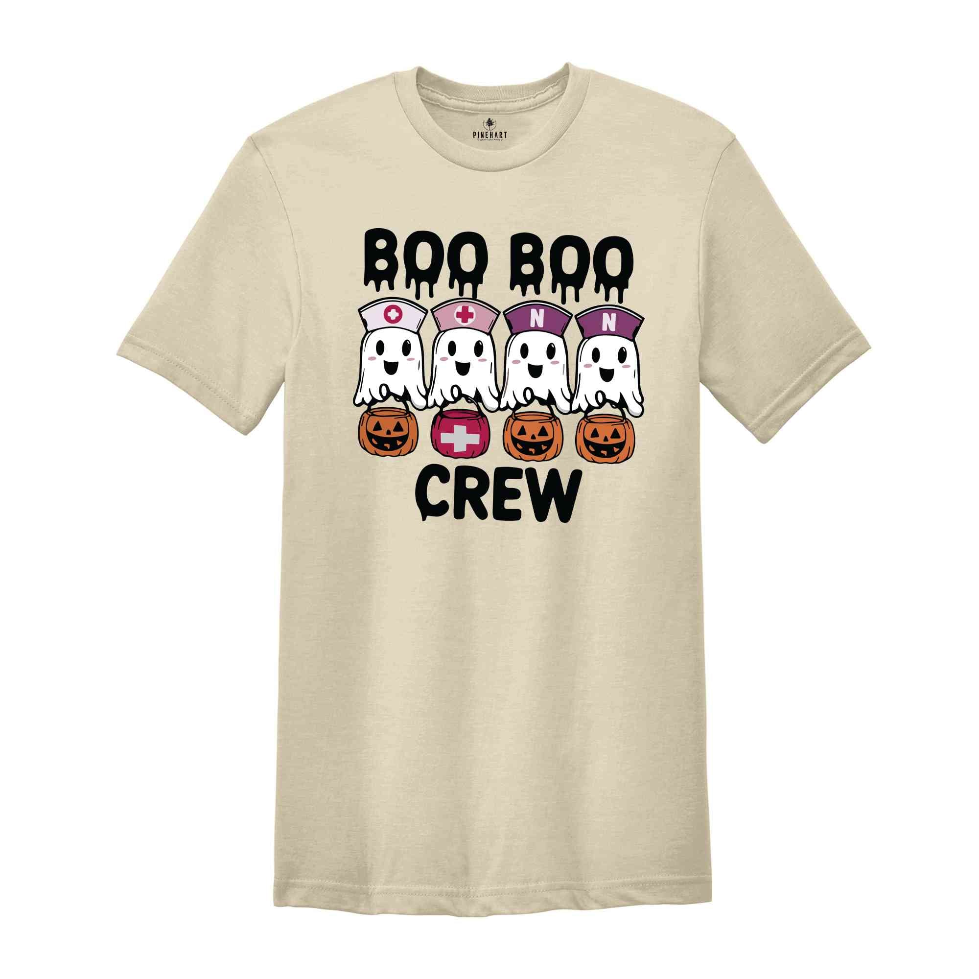 Boo Boo Crew Shirt, Halloween Nurse Shirt, Nurse Halloween Gift, Spooky Season Shirt, Nurse Shirt, Spooky Nurse Shirt, Halloween Shirt