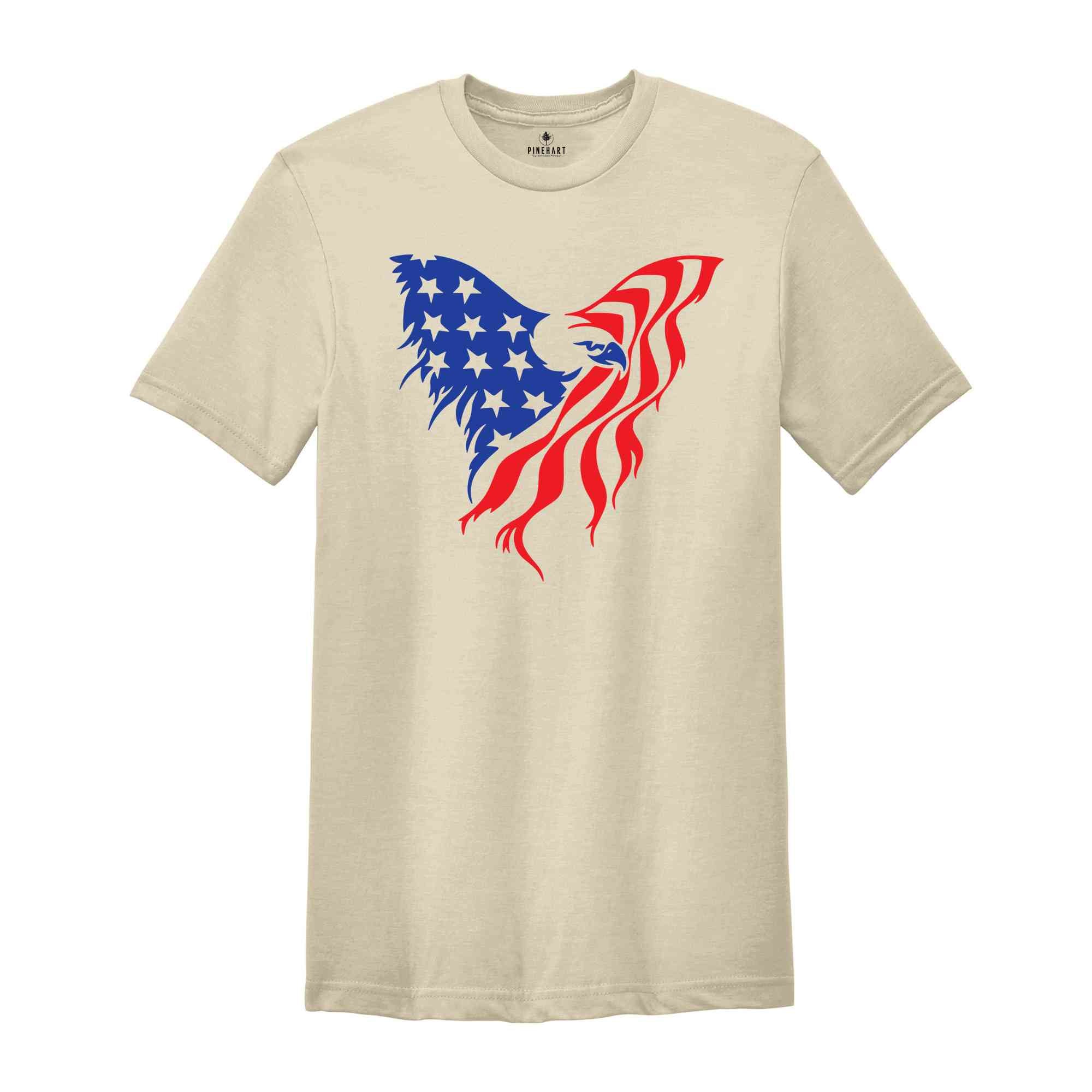 American Eagle Shirt, USA Shirt, American Flag Tee, Flag Day Shirt, Elections 2024 Shirt, Symbol of Freedom T-Shirt, Patriotic Shirt