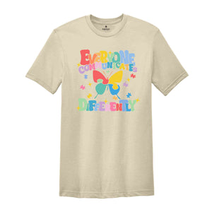 Everyone Communicate Differently Shirt, Special Education Shirt, Autism Awareness T-Shirt, Autism Support Shirt, Autism Tee