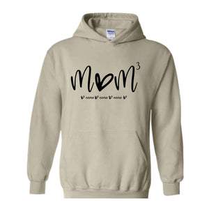 Mom Custom Hoodie, power Hoodie, Personalized Mom Hoodie, Custom Hoodie, Kids Names, Mom Children