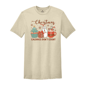 Christmas Calories Don't Count Shirt, Christmas Shirts, Christmas Gifts, Christmas Family Shirt, Christmas Coffee Shirt