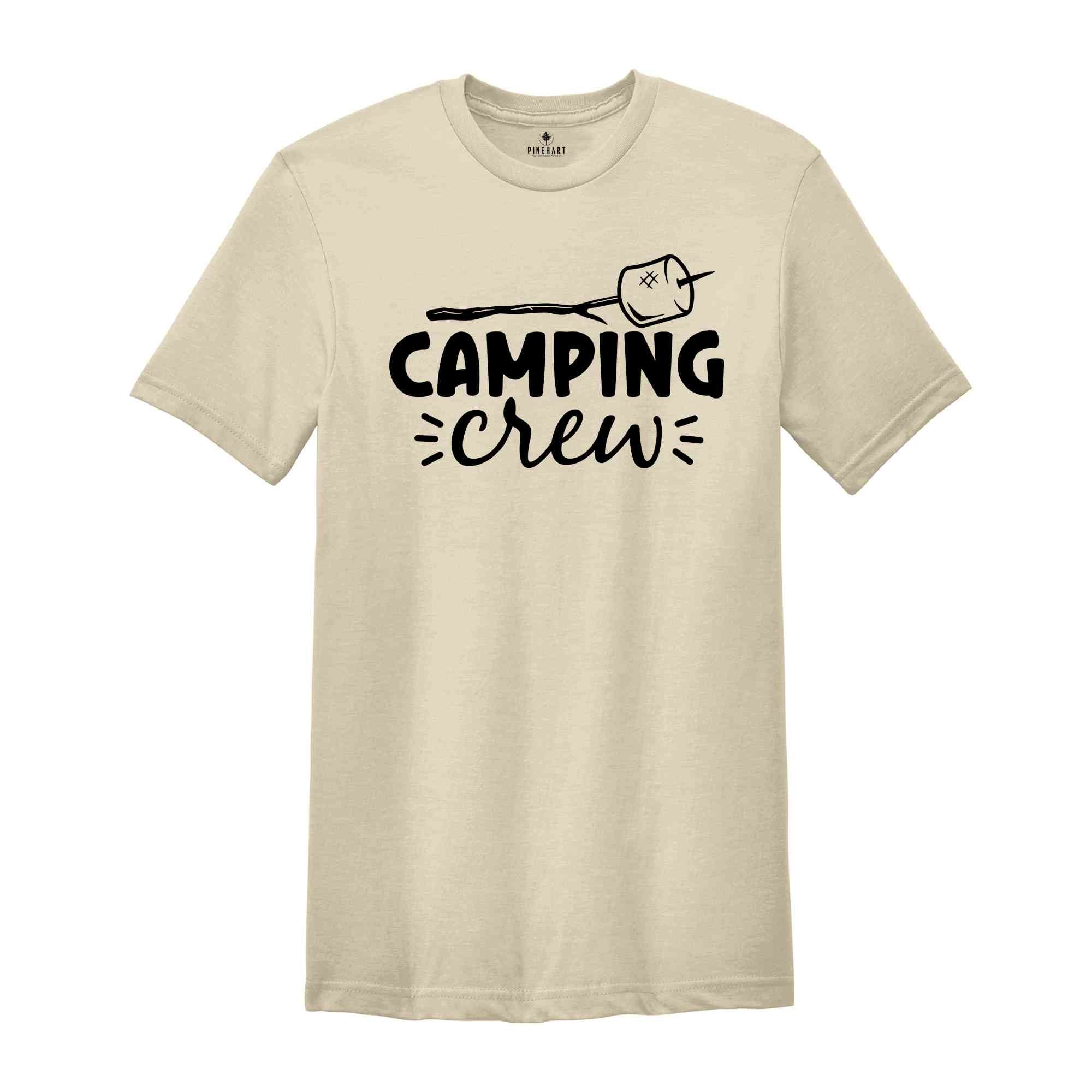 Camping Crew Shirt, Camping TShirt, Camping Gifts, Adventure Shirt, Hiking Shirt, Camping Gifts Shirt