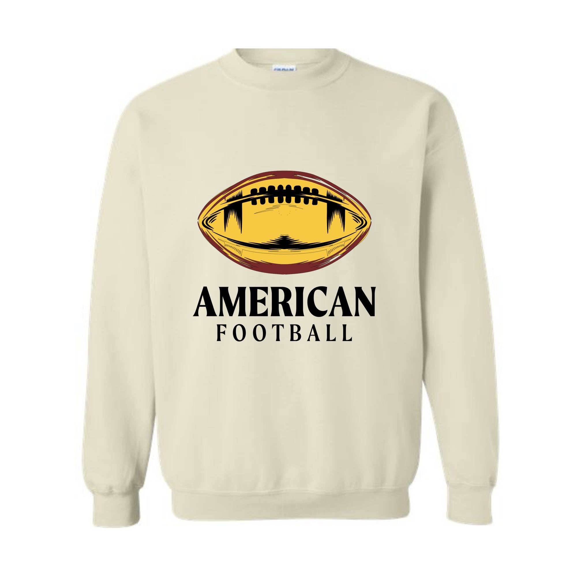 American Ball Sweater, Football Sweater, American Football Sweater, Football Gift Sweatshirt, Trendy Day, Trendy Sweater