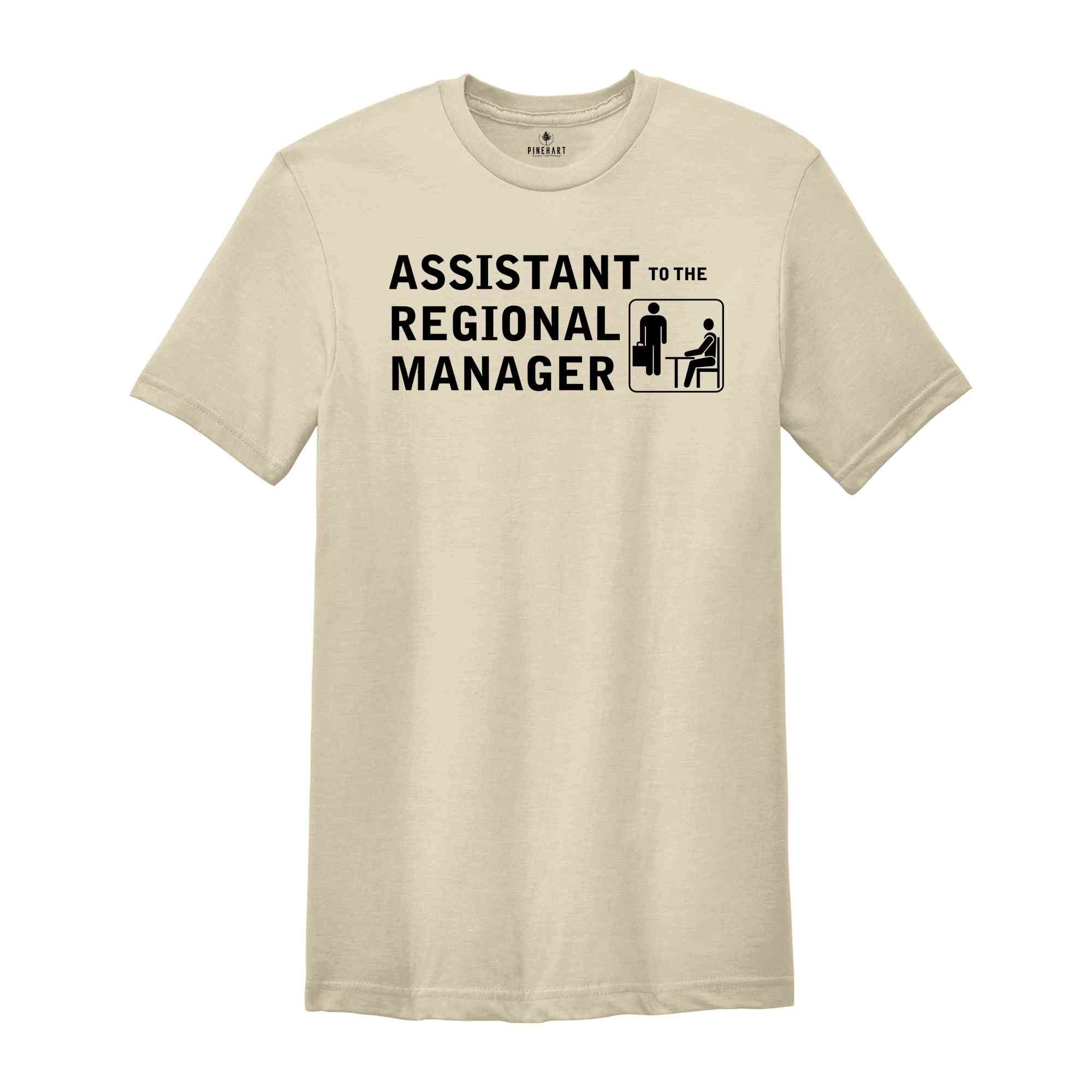 Matching Regional Manager Shirt, Assistant To The Regional Manager Shirt,1st Matching Family Tee, First Fathers Day Gift