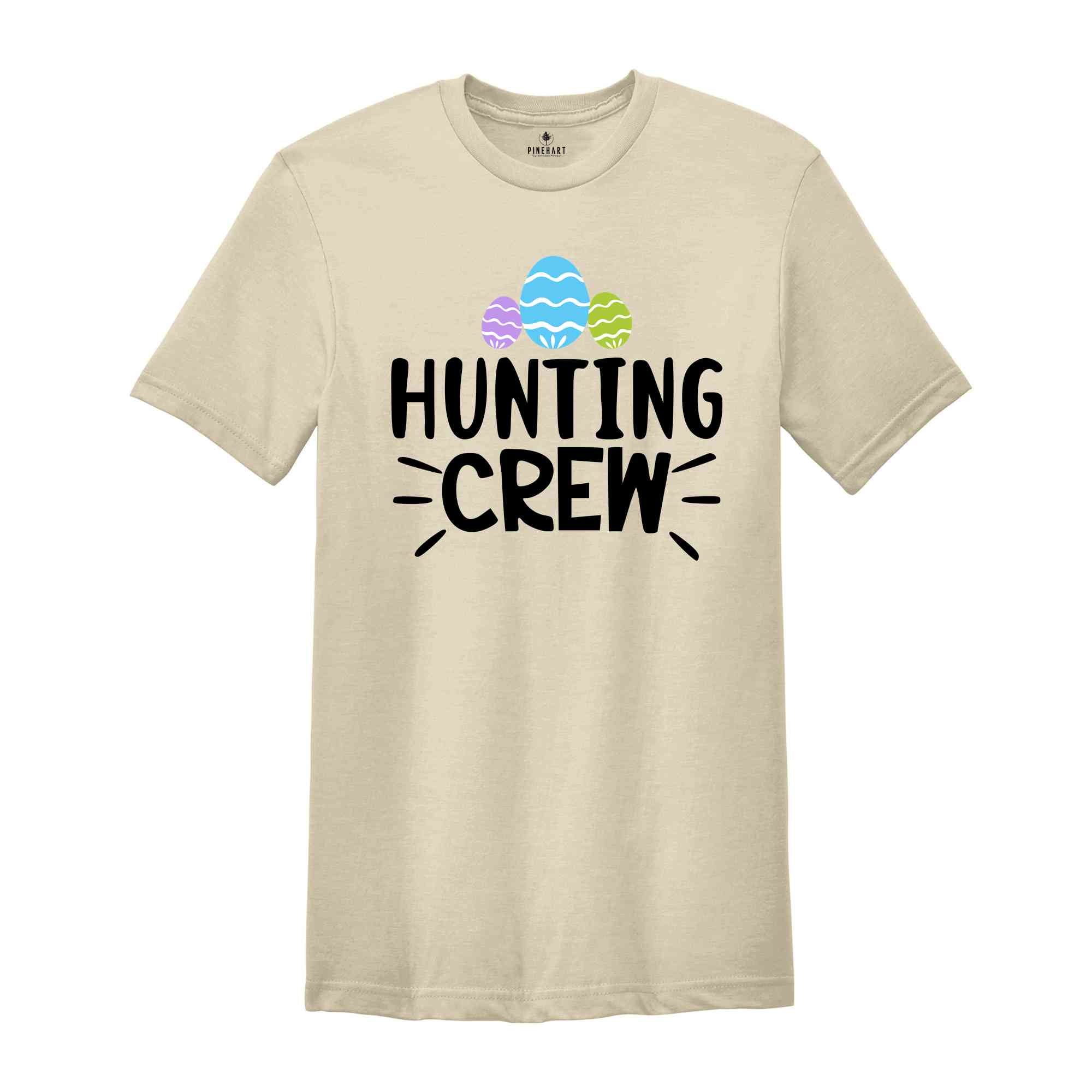 Hunting Crew Shirt, Easter Shirt, Happy Easter Shirt, Easter Bunny Shirt, Easter Shirt, Cute Easter shirt