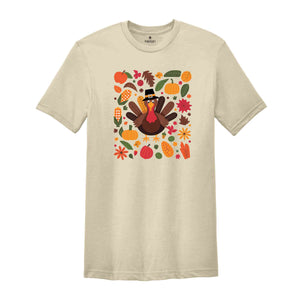 Pumpkin Thanksgiving Shirt, Gift For Christians, Thanksgiving Shirt, Boho Christian Shirt, Autumn Season Tee