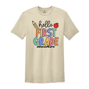 Guiding Bright Minds, First Grade Teacher Shirt