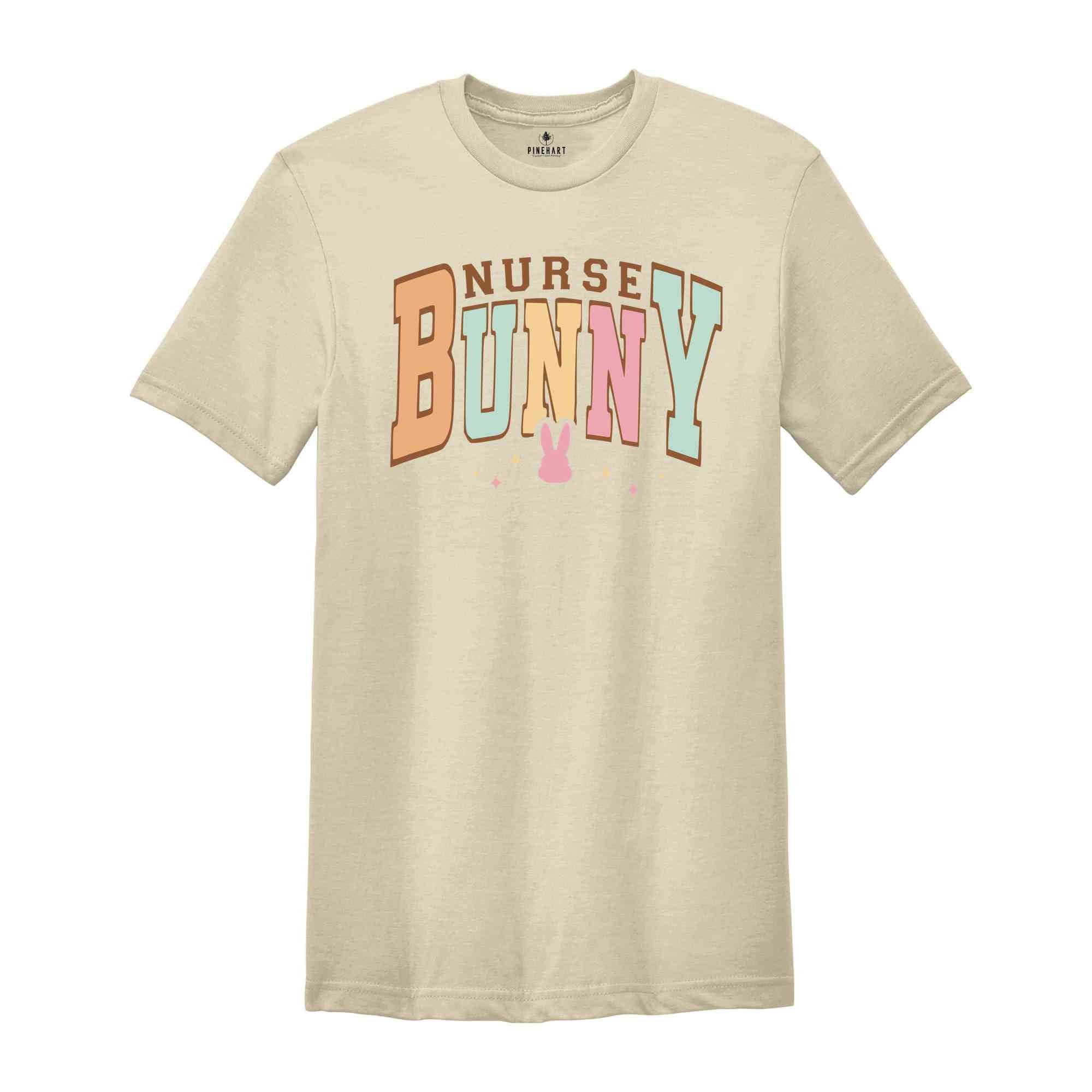 Nurse Bunny Shirt, Nurse Shirt, Nurse Easter Shirt, Nurse Gift, Nurse Appreciation, Happy Easter Shirt