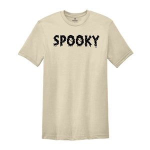 Spooky Shirt, Halloween Shirt, Fall Shirt, Ghost Shirt, Halloween Gift, Spooky Season Shirt, Retro Halloween Shirt, Trendy Halloween Shirt