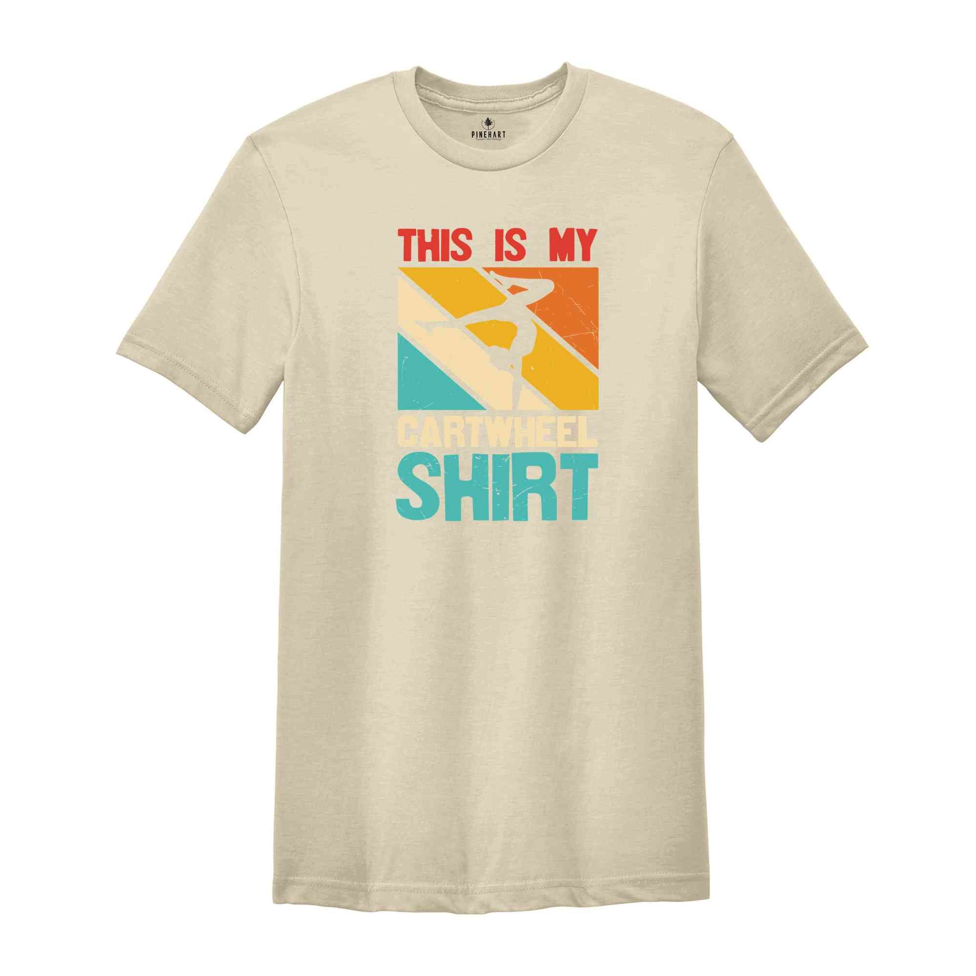 This Is My Cartwheel Shirt, Gymnastics T-Shirt, Cute Gymnast Shirts, Gymnastics Gift, Gym Shirt, Gymnastics Tee