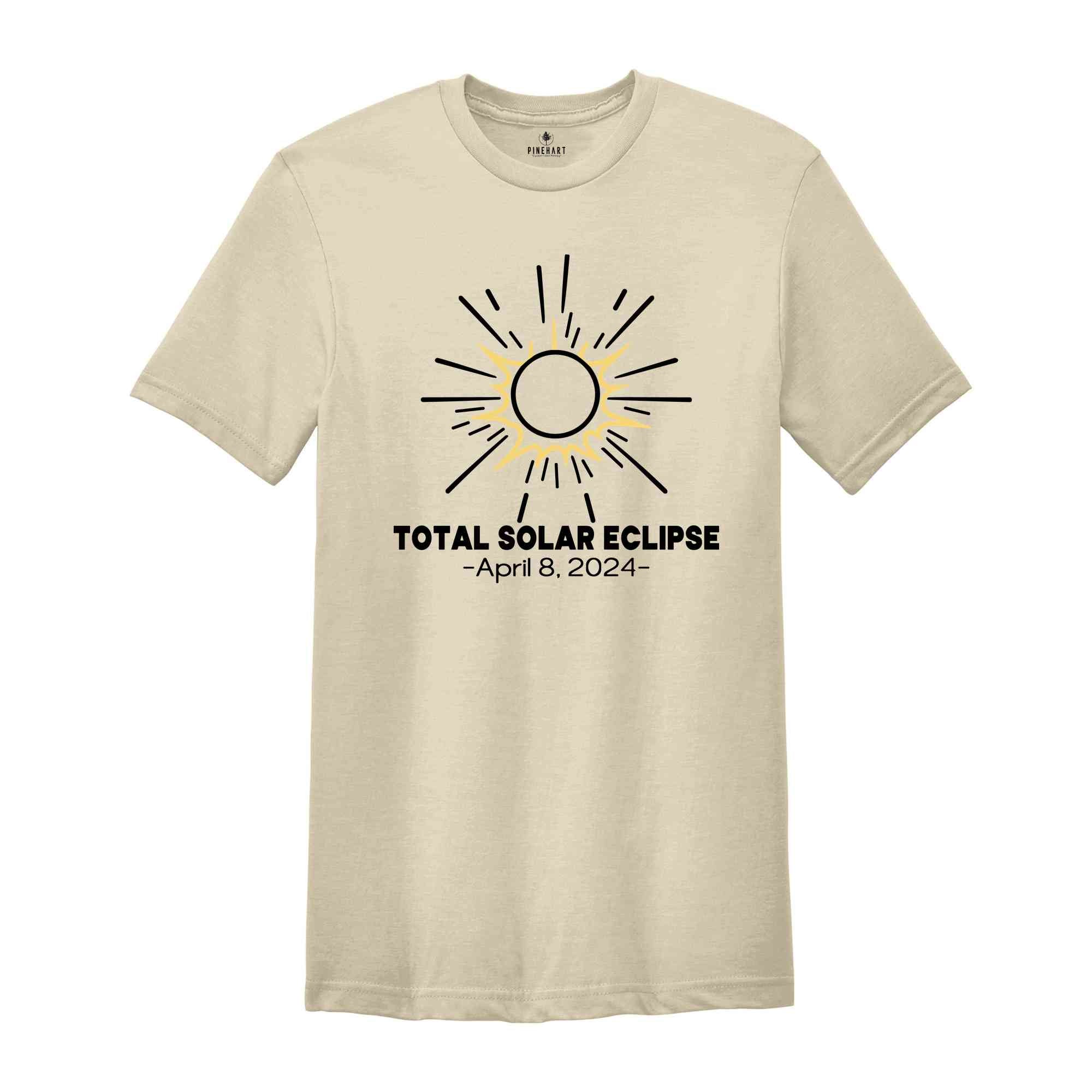 Eclipse 4-8-2024 Shirt, Total Solar Eclipse 2024 Shirt, April 8 2024 Shirt, USA Shirt, Spring Shirt, Eclipse Shirt