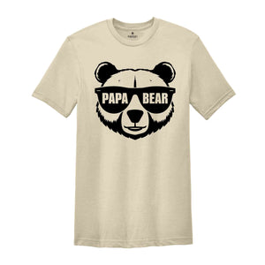 Papa Bear Sunglass Shirt, Papa Bear Shirt, Dad Shirt, Father's Day Shirt, Husband Gift, Dad's Matching Shirt, Father's Day Gift