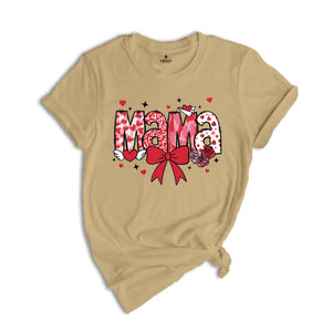 Mama Valentines Shirt, Heart Valentines Day Shirt, Valentines Day Shirt, Valentine Shirt, Valentines Day Gift, Valentines Mom Gift