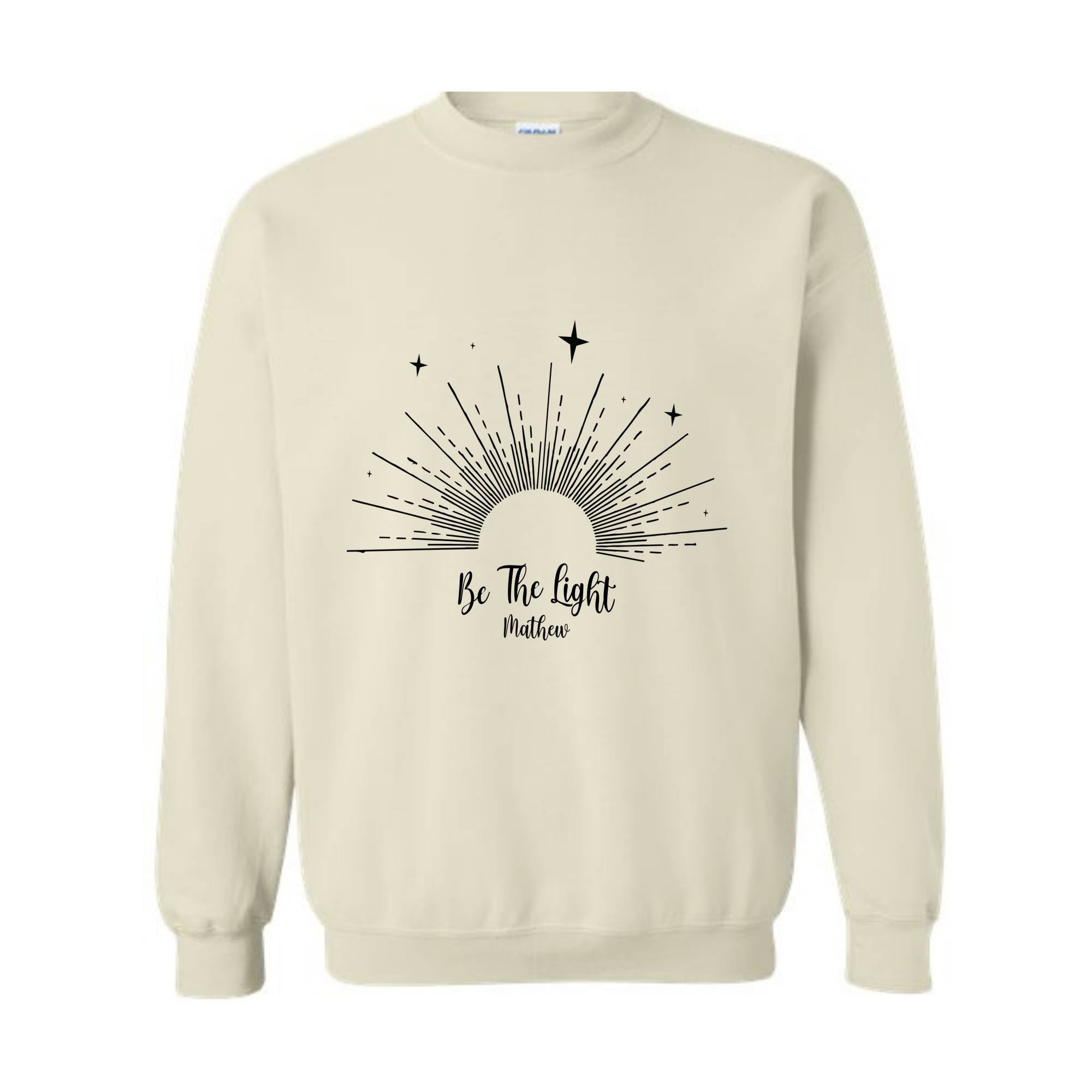 Be The Light Christian Sweatshirt, Bible Quotes Sweater, Be The Light Matthew Sweatshirt, Bible Verse Sweatshirt