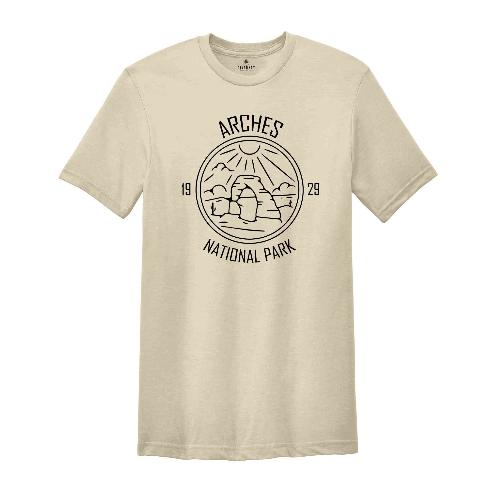 Arches National Park Shirt, National Park Tee, Arches Travel Shirt, Arches Trip Shirt, Arches Camping Shirt, Arches Hiking Shirt,