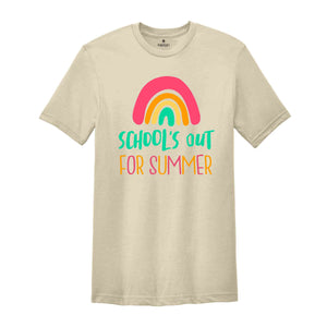 School's Out For Summer Shirt, Happy Last Day Of School Shirt, End Of The School Teen Matching Shirt, Retro Summer Shirt