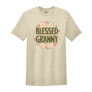 Blessed Granny Shirt, Blessed Granny Floral Shirt, Floral Shirt, Granny Shirt, Grandmother Shirt, New Grandmother Shirt, Gigi Shirt