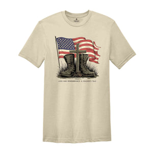 Memorial Day Shirt, American Flag Shirt, Independence Day Shirt, Patriotic Outfit, Christian Shirts, Soldier Shirt, USA Boots Tees