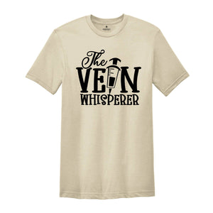 The Vein Whisperer Shirt, Phlebotomist T-Shirt, Medical Shirts, Cute Nurse Shirts, Phlebotomist Nurse Shirt, Gift for Nurse