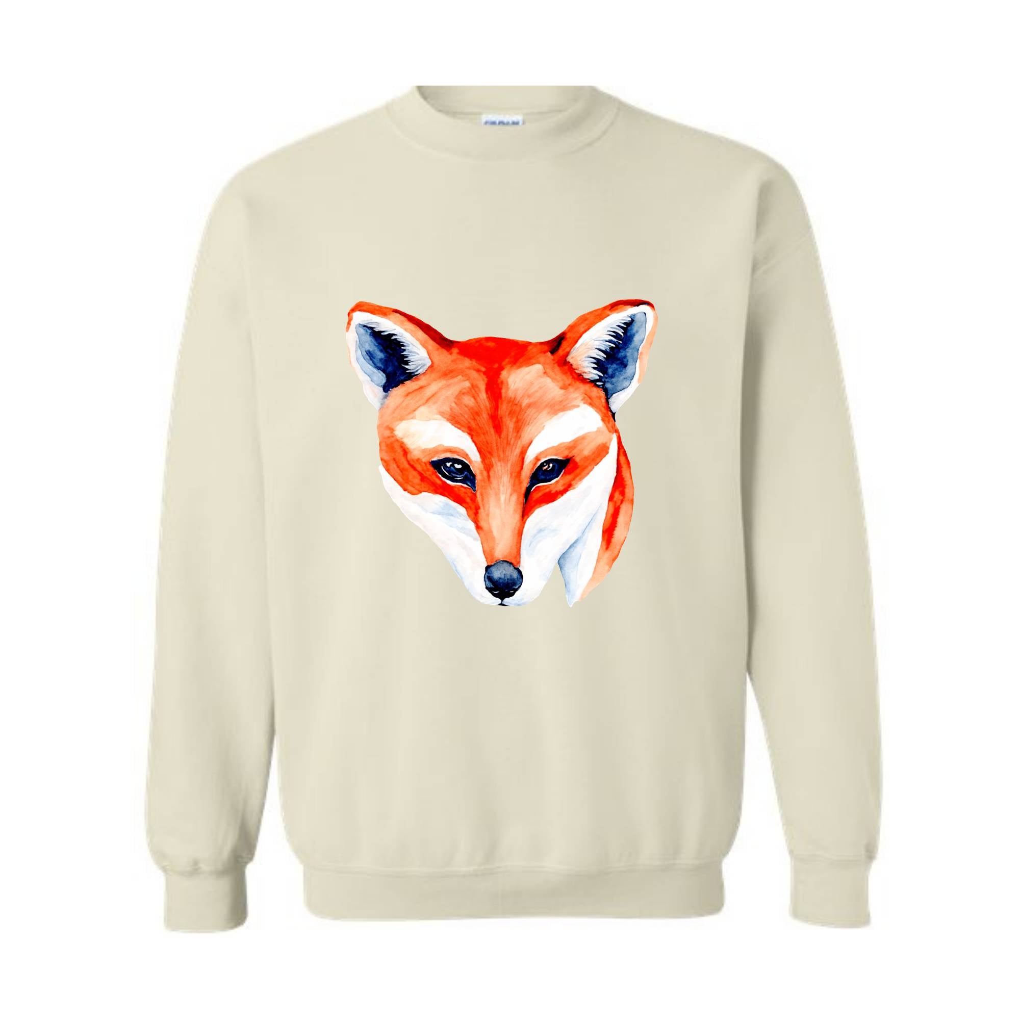 Fox Lover Sweatshirt, Cute Fox Sweatshirt, Fox Sweater, Fox Hoodie, Wild Animal Lover Sweatshirt, Animal Lover Sweatshirt