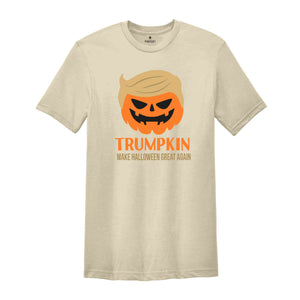 Halloween Trumpkin Shirt, Make Halloween Great Again, Republican Halloween Gift, Funny Halloween Shirt, Pumpkin Face Shirt