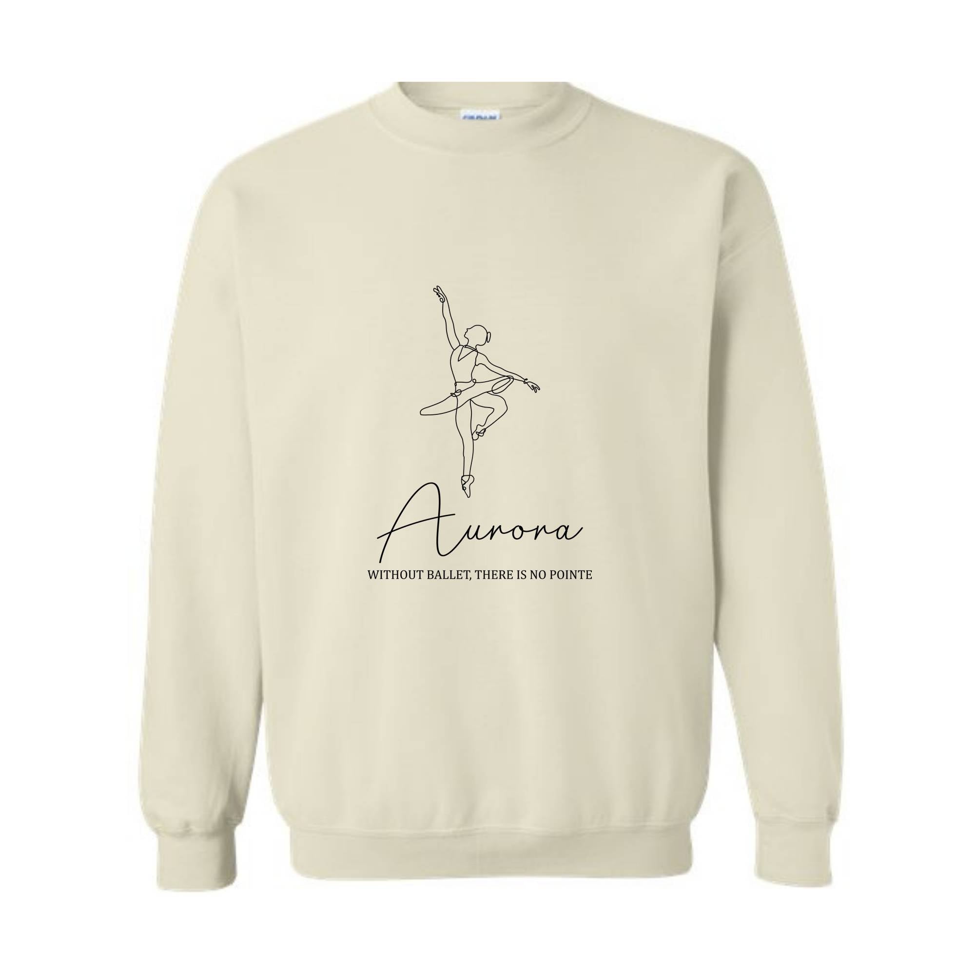 Custom Ballet Sweatshirt, Ballerina Sweater, Dance Teacher Gift, Custom Ballerina Sweatshirt For Ballerina, Dance Mom Hoodie