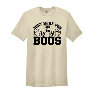 Just Here For The Boos Shirt, Halloween Ghost Shirt, Halloween Boo Shirt, Halloween Party Shirt, Funny Halloween Shirt, Halloween Gift