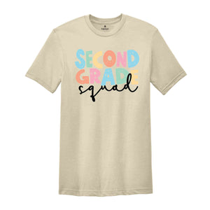 Second Grade Squad T-Shirt, 2nd Grade Teacher Shirt, Back To School Shirt, Teacher Appreciation Gift, School Shirt