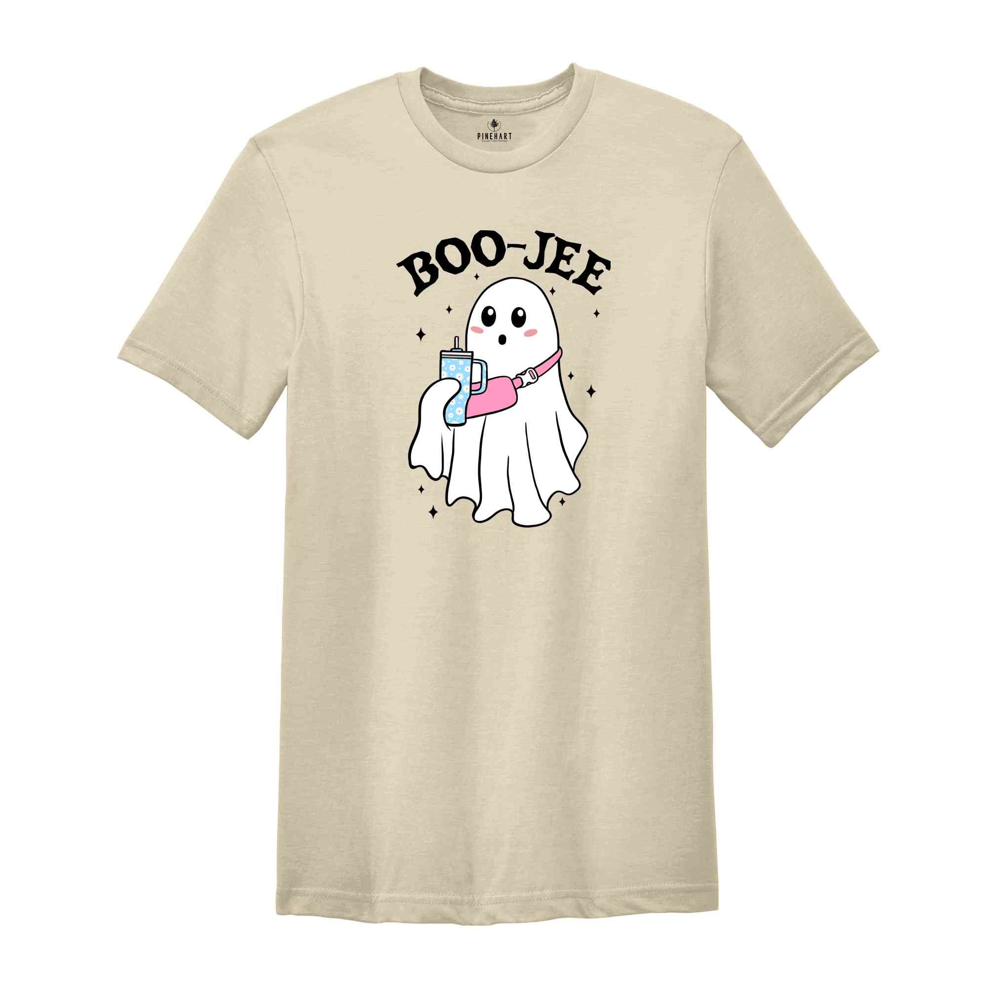 Boo-Jee Ghost Shirt, Cute Halloween Shirt, Boo Shirt, Ghost Shirt, Spooky Season Shirt, Halloween Shirt, Halloween Gift, Funny Halloween Tee