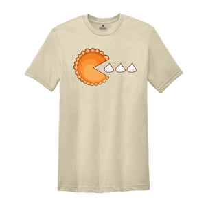 Pumpkin Pie Shirt, Pac Man Shirt, Pumpkin Season Shirt, Fall Shirt, Holiday Shirt, Halloween Shirt, Autumn Shirt, Thanksgiving Shirt