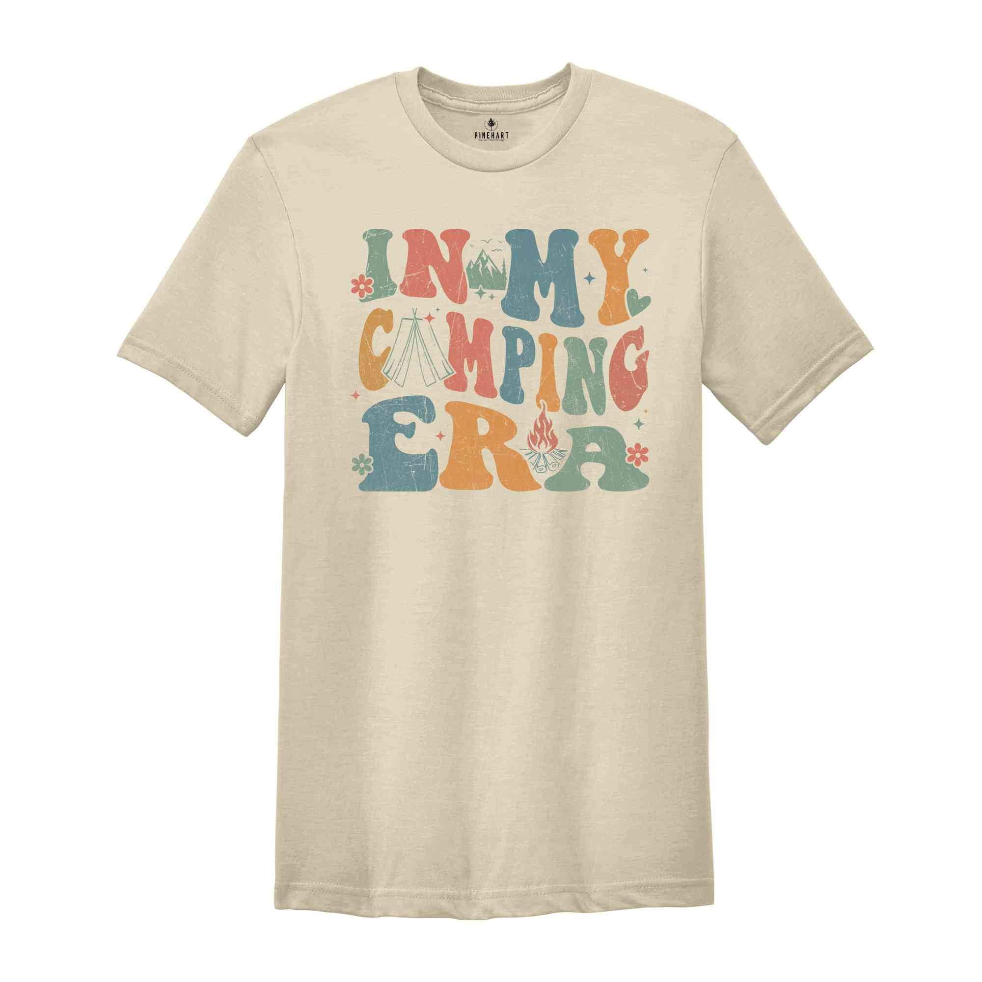 In My Camping Era Shirt, Adventurer Shirt, Camper Shirt, Outdoor Shirt, Nature Lover Shirt, Nature Lover Gift, Funny Camping Shirt