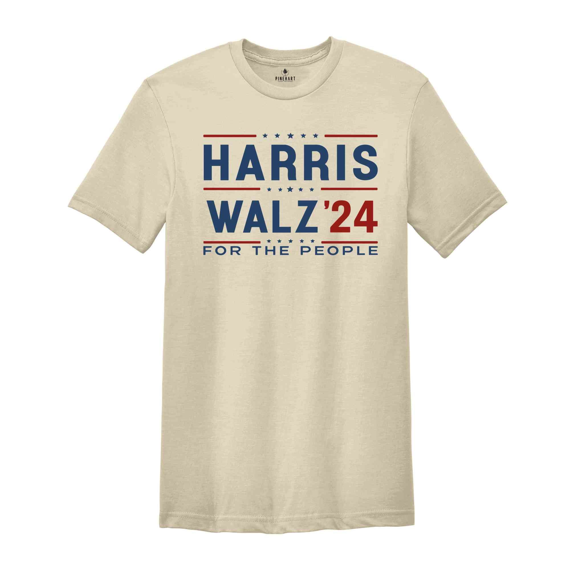 Harris Walz Shirt 2024, Kamala Harris Tim Walz President Tee, Democratic Election Shirt, President Harris Tee, Tim Walz Shirt